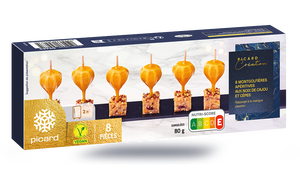 8 MONTGOLFIERES CAJOU