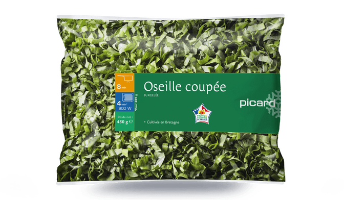 Oseille coupée