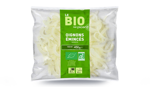 Oignons émincés bio