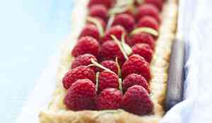 Tarte framboises et lemon curd