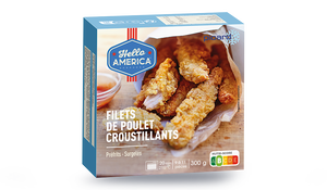 Filets de poulet croustillants