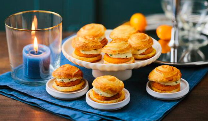 8 MINI BURGERS ST JACQUES