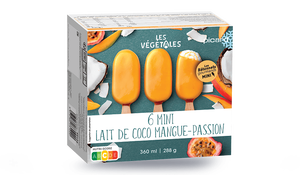 6 MINI-BATONNET LAIT COCO