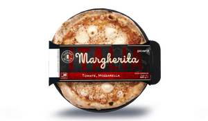 Pizza margherita Italia tomate, mozzarella