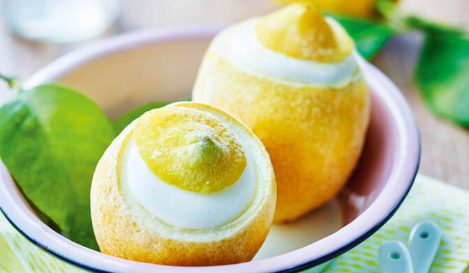 4 CITRONS GIVRES
