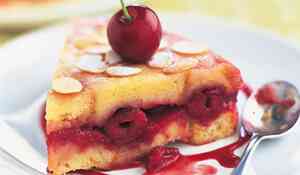 Gâteau brioche aux cerises