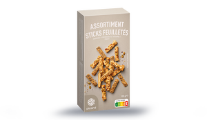 ASSORT STICKS FEUILLETES