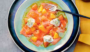 Carpaccio de saumon