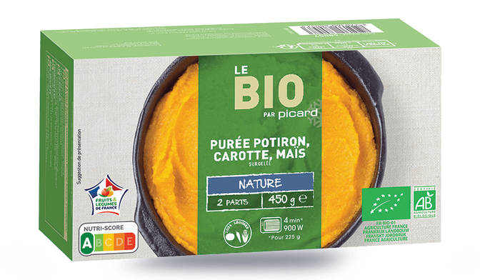 PUREE POTIRON/CAROTTE BIO