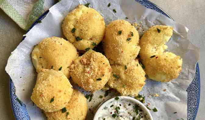 Les croquettes aligot au AirFryer