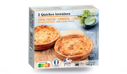 2 QUICHES LORRAINES 360G