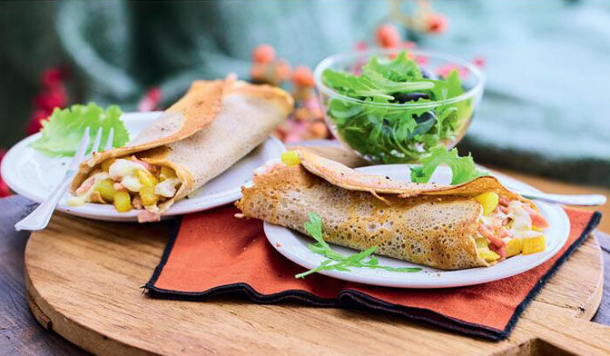 2 GALETTE LARDON/RACLETTE