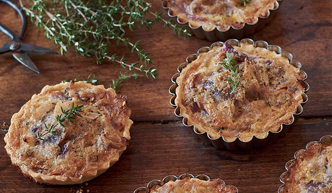 Tartelettes aux oignons de Miss Maggie’s Kitchen