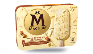 4 MAGNUM WHIT ALMOND NEW