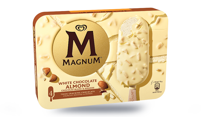 4 MAGNUM WHIT ALMOND NEW