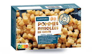 450G POMMES CUBES