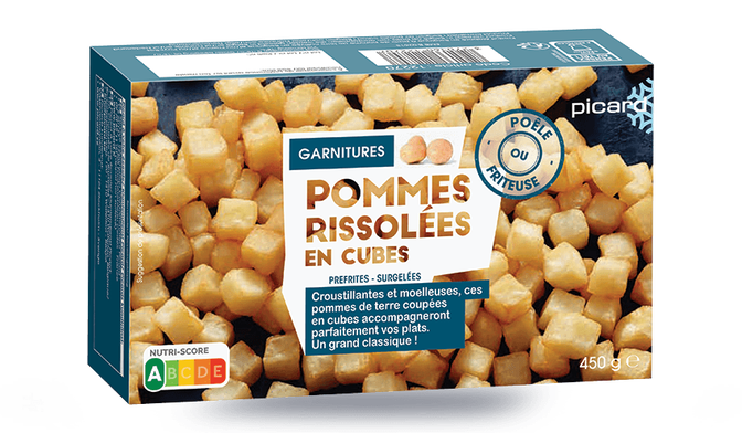 450G POMMES CUBES