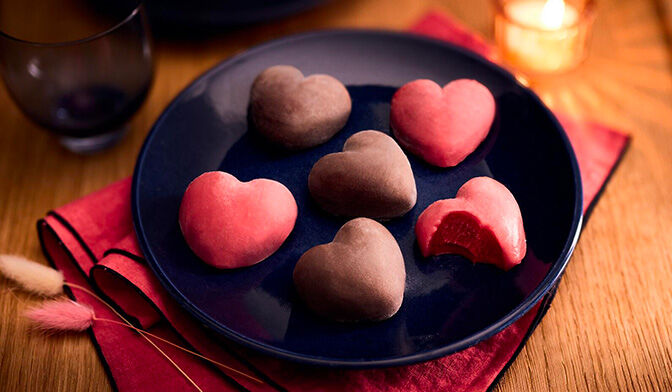 6 MOCHIS GL CHOC/FRAISE