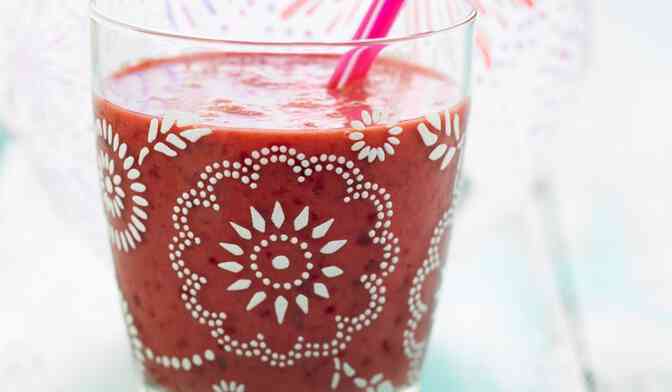 Smoothie cerise-rose