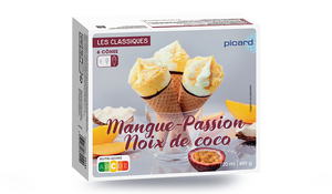 6 CONE MANGUE/PASSION