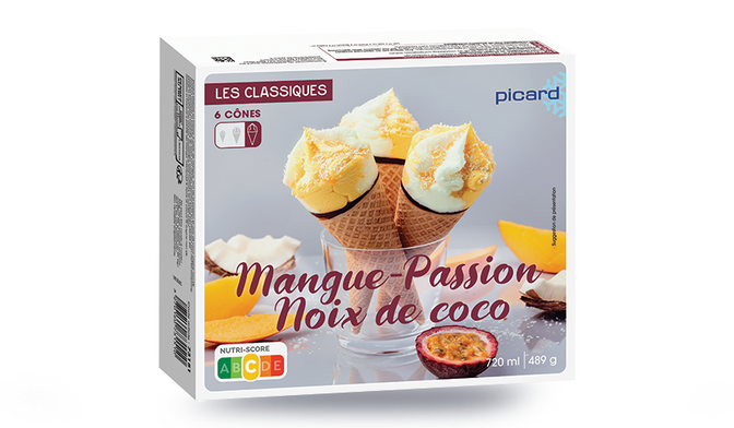 6 CONE MANGUE/PASSION