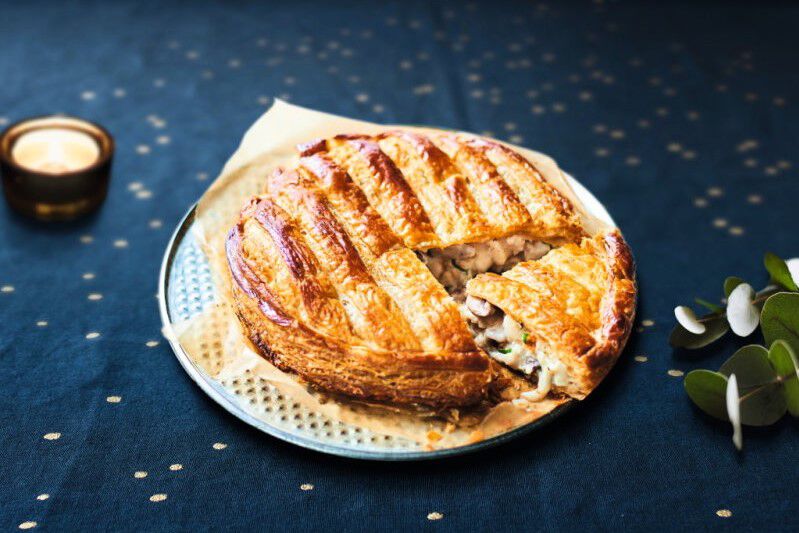 Tourte noix de Saint-Jacques et colin d'Alaska — vue 3