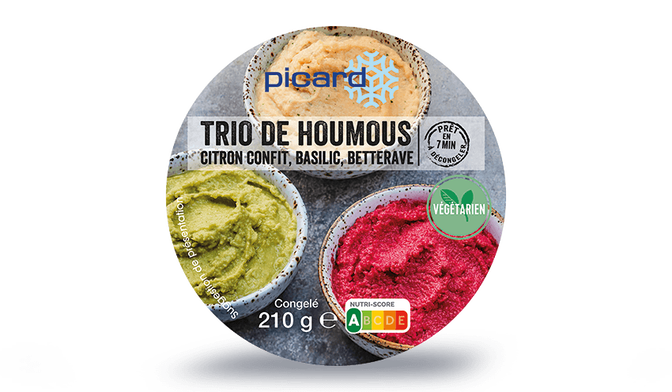 Trio de houmous