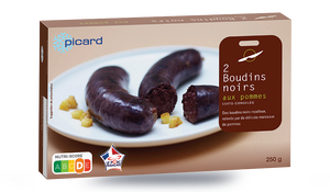 2 BOUDINS NOIRS POMMES