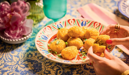 Frittatine alla stracciatella e pesto