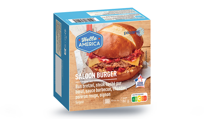 SALOON BURGER 180G