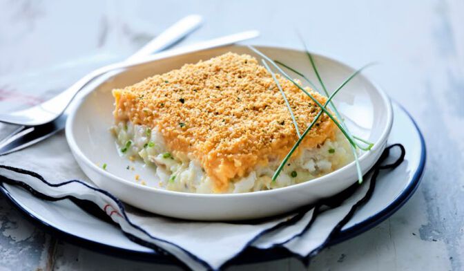 PARMENTIER DE POISSON PATATE DOUCE