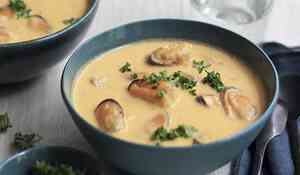 Crème de moules à la Thaï