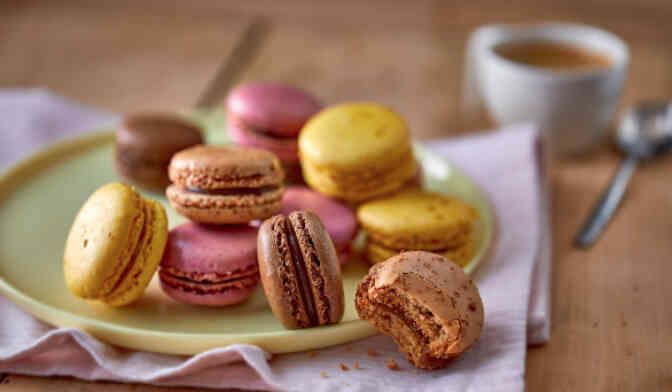 12 MACARONS CIT/CHOC 155G