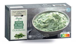PUREE PDT/COLIN/EPINARDS