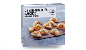 20 mini-feuilletés saucisse