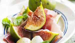 Antipasti de figues et parme