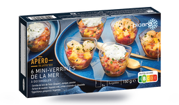 6 VERRINES DE LA MER