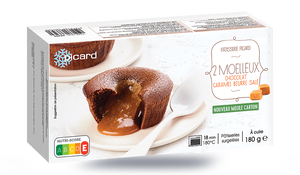 2 MOELLEUX CHOC/CARAMEL