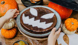 Gateau au chocolat spécial Halloween