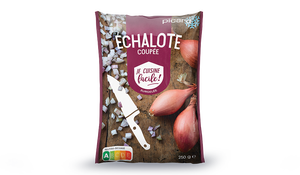 Echalote coupée