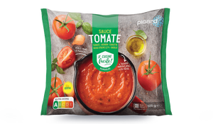 Sauce tomate, huile d'olive vierge extra, oignons