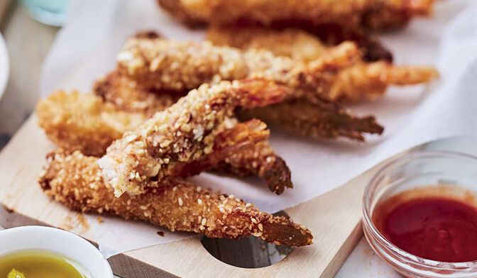 12 crevettes apéritives