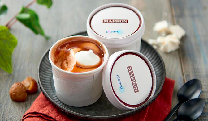 2 MINI-POTS CREME MARRONS