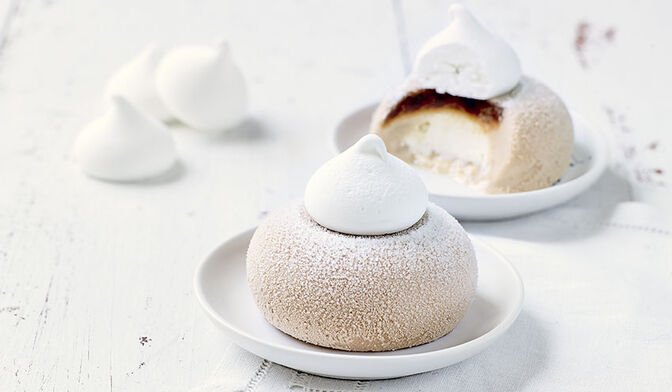 2 DESSERTS GLACE MT-BLANC