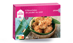 8 BOUCHEES POULET/SATE