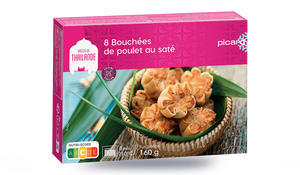 8 BOUCHEES POULET/SATE