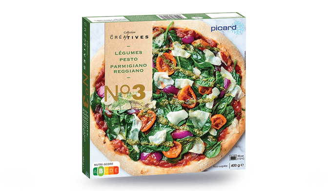 PIZZA LEGUMES/PARMIGIANO