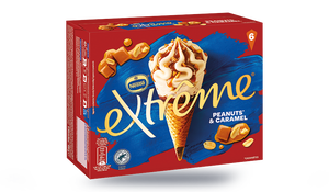 6 CONES EXTREME PEANUTS