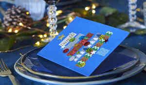 Menu et carte de voeux
