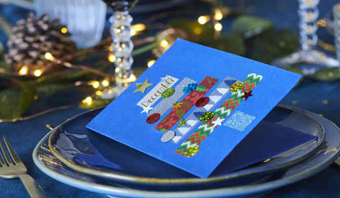Menu et carte de voeux